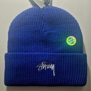 Stussy Royal Blue Knit Beanie